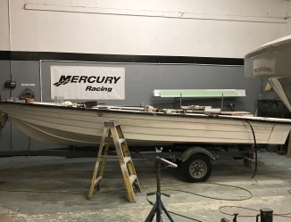 paint boat paint fiberglass repair