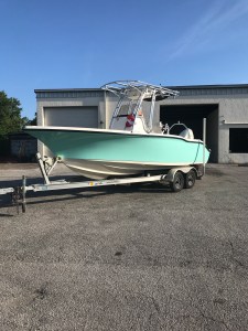 boat painting, boat paint, awlgrip, custom