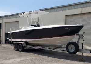 intrepid, awlgrip, boat painting, paint